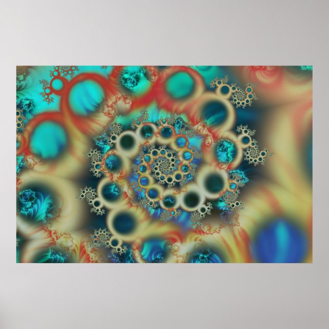 Póster Bubble Tangent (Frente)