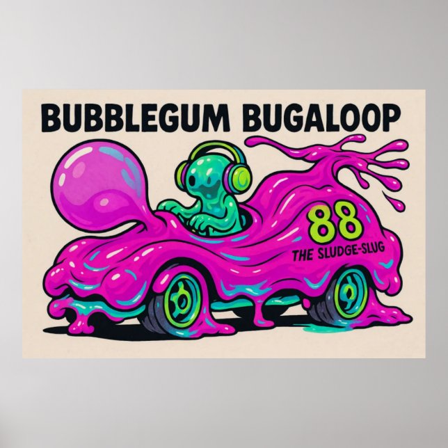 Poster Bubblegum Bugaloop (A Lama-Lama) (Frente)