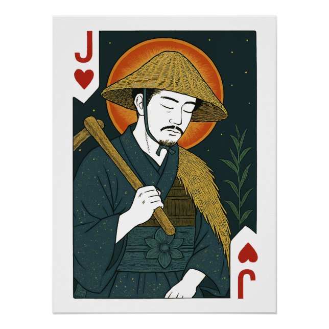Póster Bube der Herzen – Japanischer Bauer (Frente)