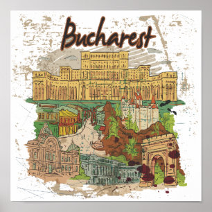 Póster Bucareste
