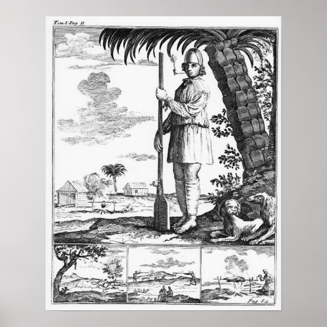 Póster Buccaneer in the West Indies, 1686 (Frente)
