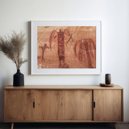 Poster Buckhorn Wash Spirits Pictografo Panel Utah