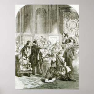 Póster Buckingham antes do Conselho