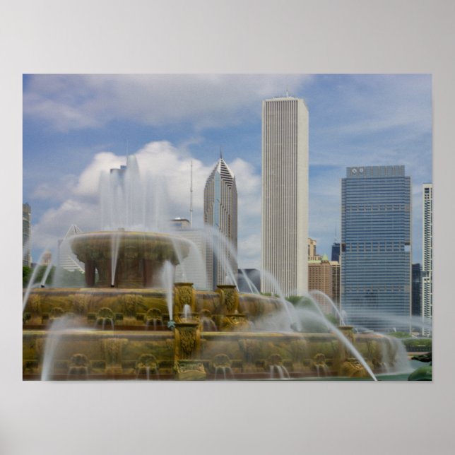 Póster Buckingham Fountain (Frente)