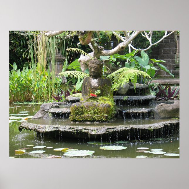 Póster Buda - Bali Indonésia (Frente)