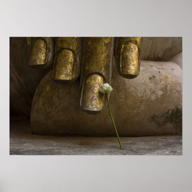 Poster Buda em Wat Si Chum. (Frente)