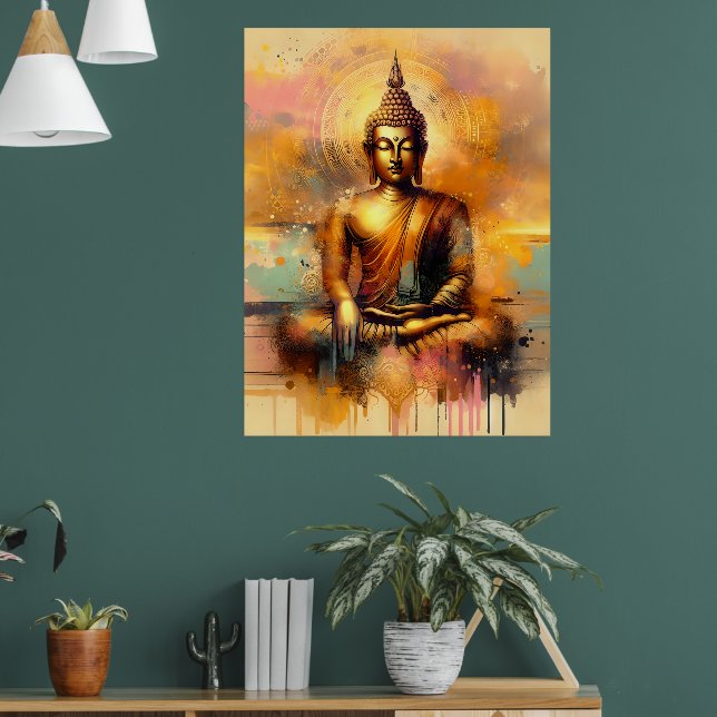 Poster Buda Espiritual (Sala de Estar 1)