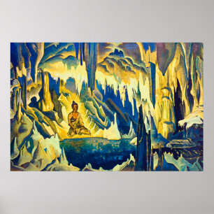 Poster Buda, o Conquistador de Nicholas Roerich