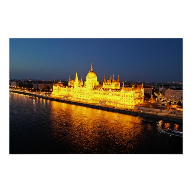 Póster Budapest Hungria (Frente)