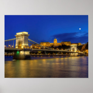 Póster Budapest, Hungria