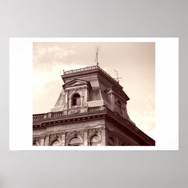 Póster Budapest Rooftop 2 (Frente)