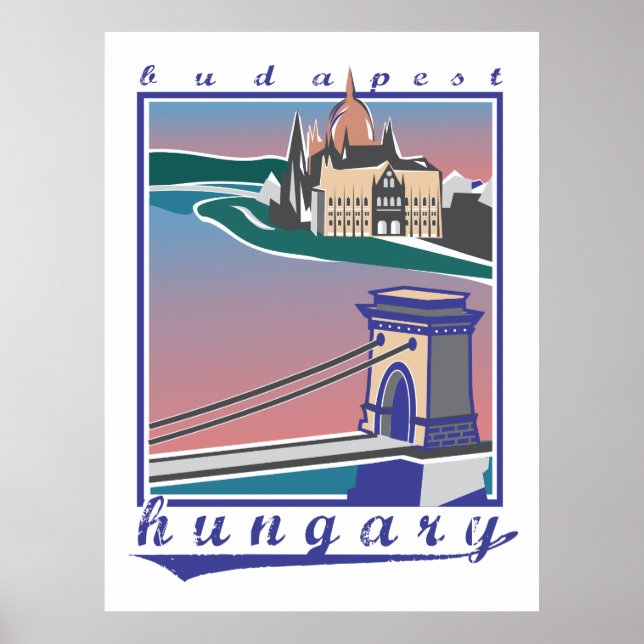 Poster Budapeste (Frente)