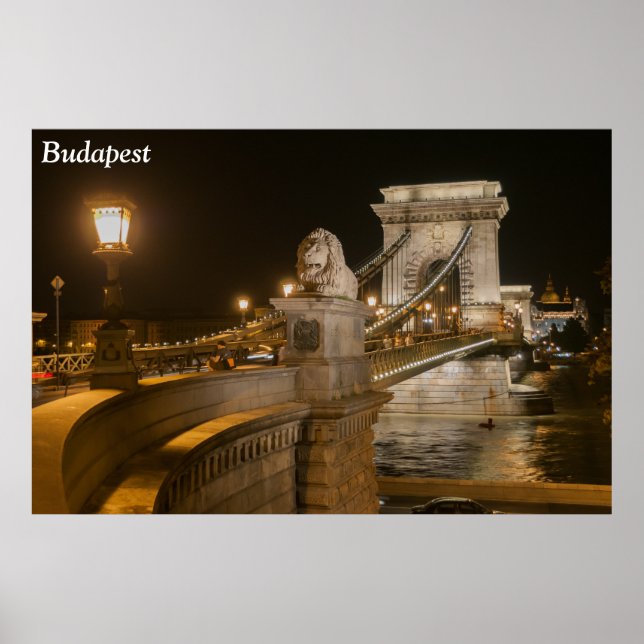 Poster Budapeste, Hungria (Frente)