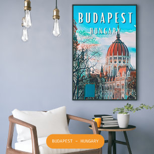 Poster Budapeste, la perle du Danúbio