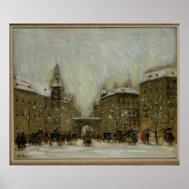 Póster Budapeste na neve (Frente)