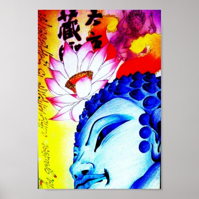 Poster buddah (Frente)