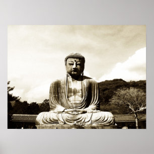 Póster Buddha antigo