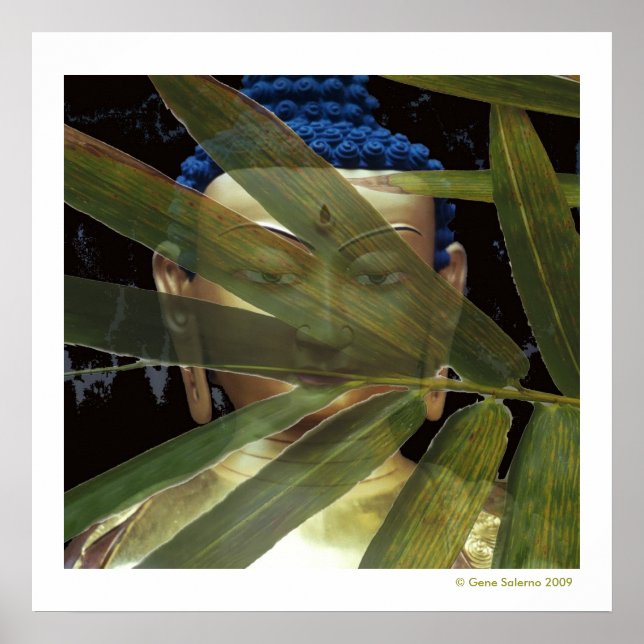 Poster Buddha Bamboo (Frente)
