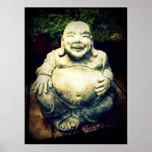 Póster Buddha de riso