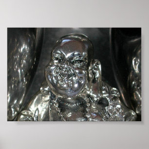 Póster Buddha feliz