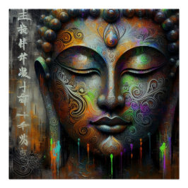 PÓSTER BUDDHA TRANSCENDENTAL ARTE Nº 2