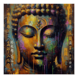 PÓSTER BUDDHA TRANSCENDENTAL ARTE Nº 5