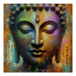 PÓSTER BUDDHA TRANSCENDENTAL ARTE Nº 7