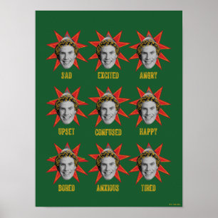 Poster Buddy, o Elf   Emoções