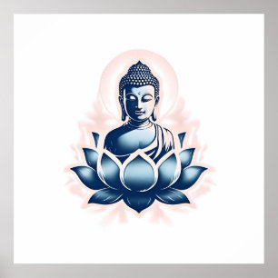 Poster Budismo Zen Espiritualidade Paz