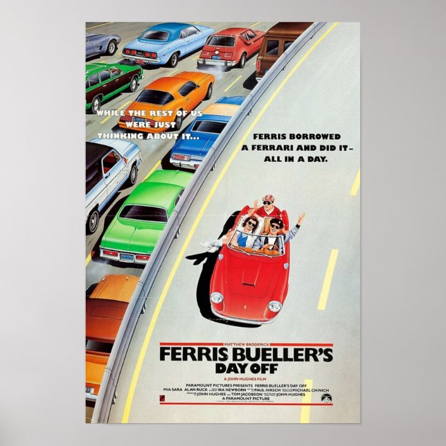 Poster Bueller (Frente)