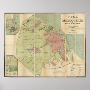 Poster Buenos Aires Argentina