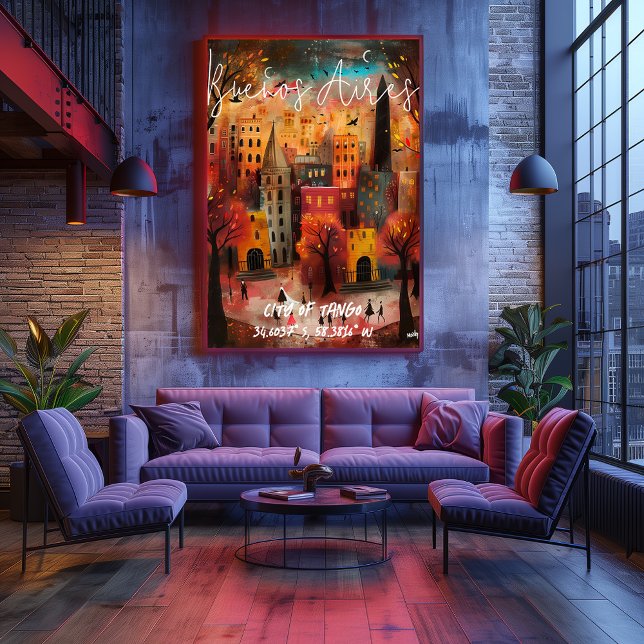 Póster Buenos Aires: Ciudad de Tango (Criador carregado)