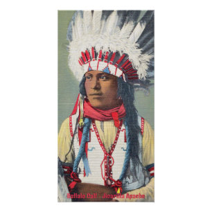 Póster Búfala Bezerra Nativo Americano