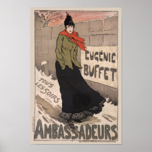 Póster Bufete de Eugénie - Ambassadeurs