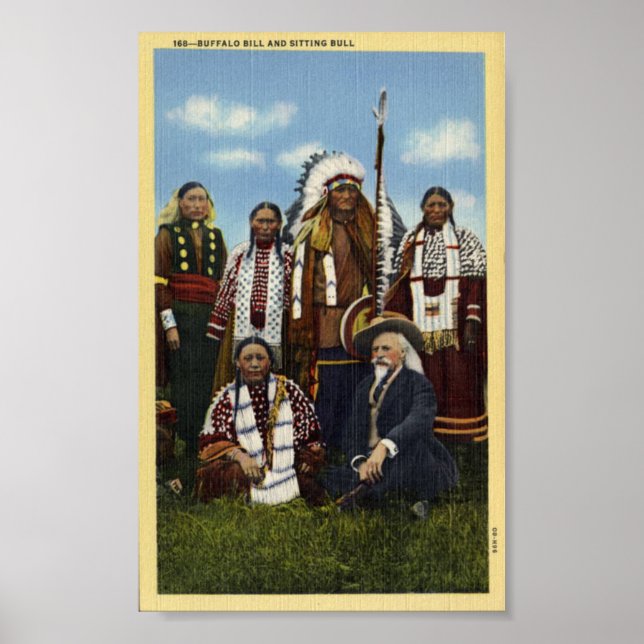 Poster Buffalo Bill & Sitting Bull (Frente)