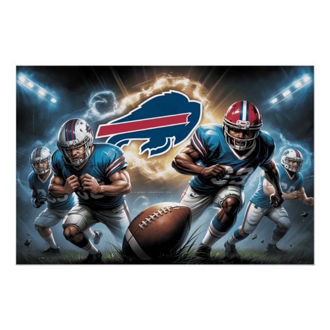 Póster Buffalo Bills 3 (Frente)