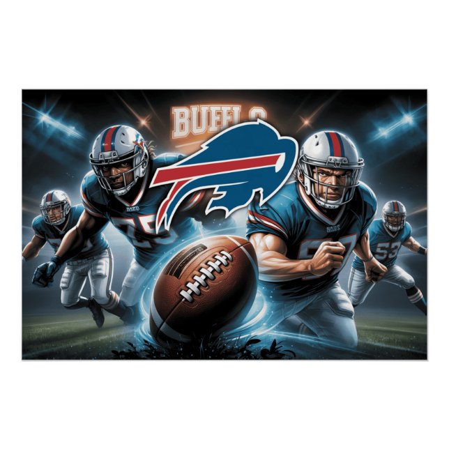Póster Buffalo Bills 4 (Frente)