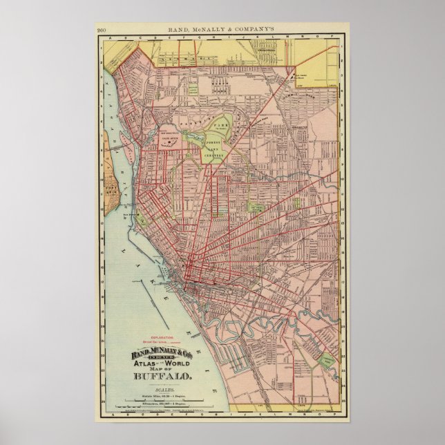 Poster Buffalo, Nova Iorque (Frente)