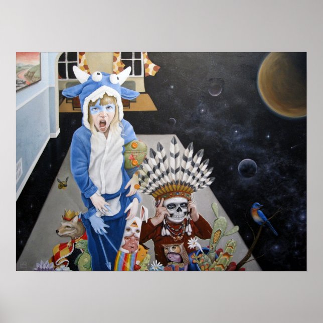 Póster Buffalo Sunrise (Frente)