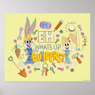 Poster BUGS BUNNY BUILDERS™| Ei, O Que Está Acontecendo C