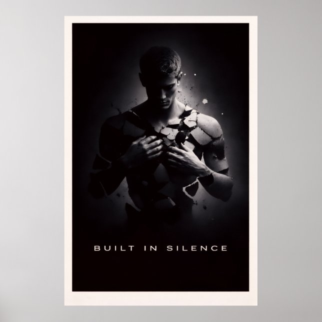 Poster Built In Silence - Motivational Silent Power (Frente)