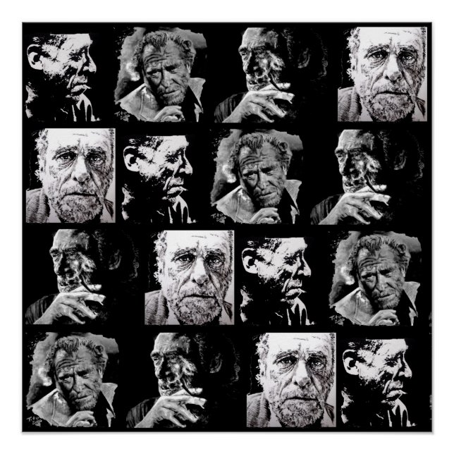 Póster BUKOWSKI - 4 faces (Frente)