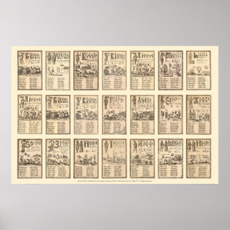 Póster BUKVAR - Primer de Karion Istomin