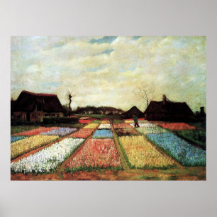 Póster Bulb Fields de Vincent van Gogh.