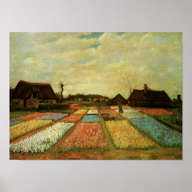 Poster Bulb Fields (F186) Van Gogh Fine Art (Frente)