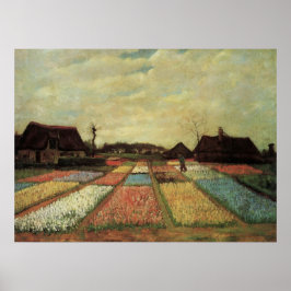 Poster Bulb Fields por Vincent van Gogh