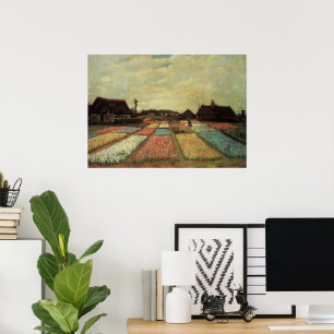 Poster Bulb Fields por Vincent van Gogh