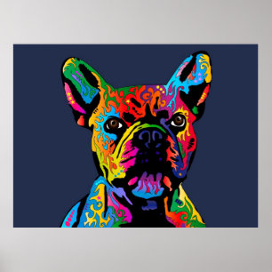 Póster Buldogue francês