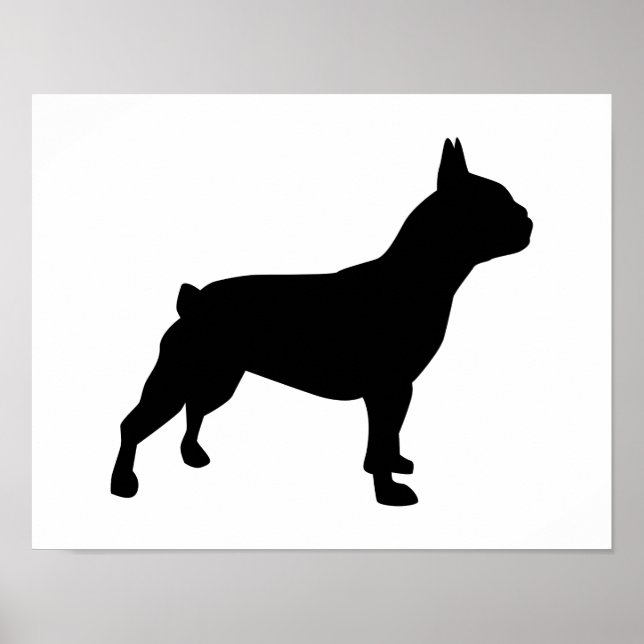 Póster Buldogue Francês (Frente)