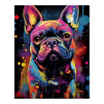 Buldogue Francês do grafite